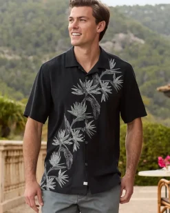 Tommy Bahama Across Paradise Silk Camp Shirt- Shirts