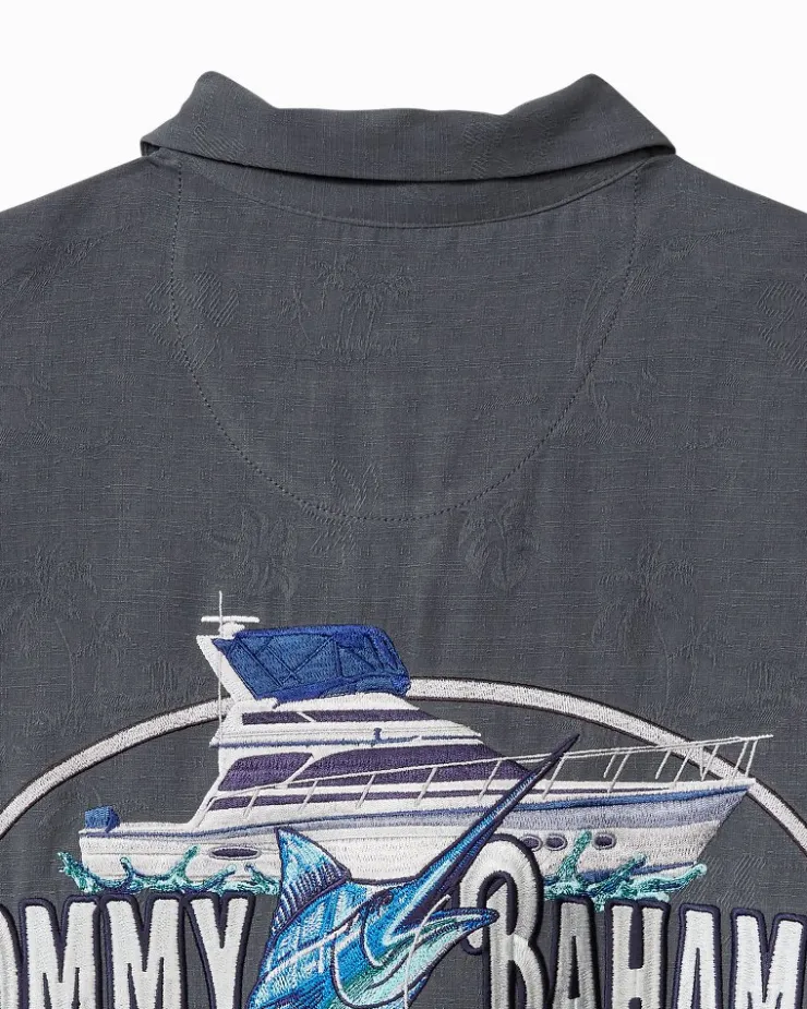 Tommy Bahama A-fish-ianado Silk Camp Shirt- Shirts