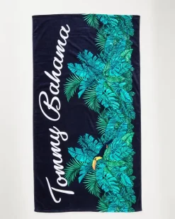 Tommy Bahama All Nighter & Baja Who Can Toucan Beach Towels — Set of 2- Beach Accessories|Beach Towels