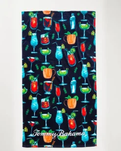 Tommy Bahama All Nighter & Baja Who Can Toucan Beach Towels — Set of 2- Beach Accessories|Beach Towels