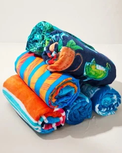 Tommy Bahama All Nighter & Baja Who Can Toucan Beach Towels — Set of 2- Beach Accessories|Beach Towels