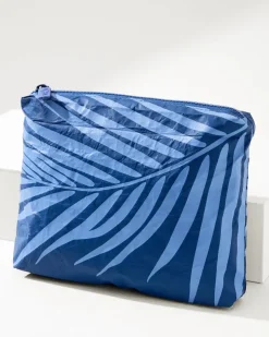 Tommy Bahama Aloha Collection Navy Shade Small Pouch-Women Beach Bags|Luggage & Travel