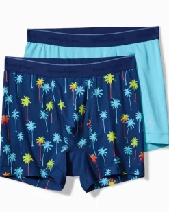 Tommy Bahama Aloha Print Tech Boxer Briefs - 2-Pack- Underwear|Loungewear & Pajamas