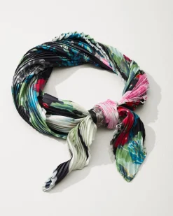 Tommy Bahama Amaryllis Pleated Diamond Scarf-Women Scarves & Wraps