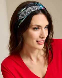Tommy Bahama Amaryllis Pleated Diamond Scarf-Women Scarves & Wraps
