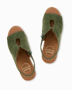 Tommy Bahama André Assous Belinda Suede Featherweights™ Wedges-Women Shoes & Sandals