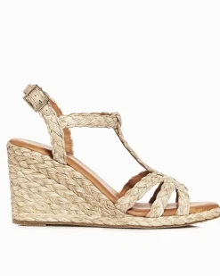 Tommy Bahama André Assous Madina Raffia Wedges-Women Shoes & Sandals