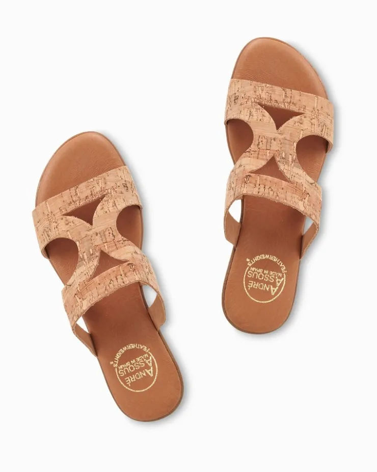 Tommy Bahama André Assous Nailea Cork Featherweights™ Sandals-Women Shoes & Sandals