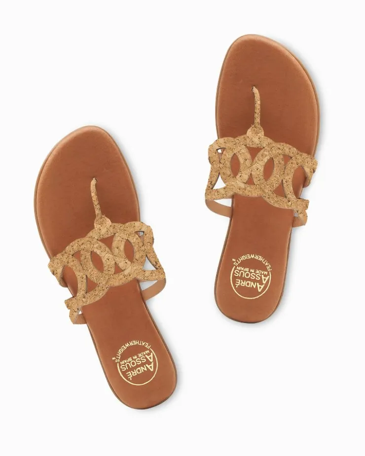 Tommy Bahama André Assous Nature Cork Featherweights™ Sandals-Women Shoes & Sandals