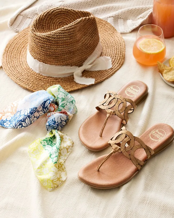 Tommy Bahama André Assous Nature Cork Featherweights™ Sandals-Women Shoes & Sandals