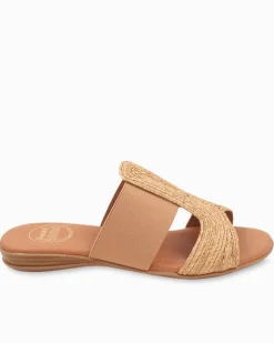 Tommy Bahama André Assous Noor Stretch-Raffia Featherweights™ Sandals-Women Shoes & Sandals