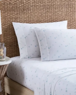 Tommy Bahama Angel Fish 4-Piece Queen Sheet Set- Sheet Sets & Bedskirts