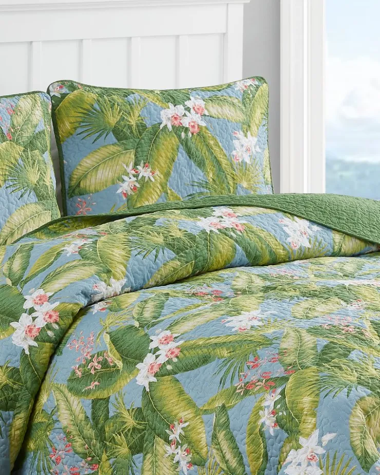 Tommy Bahama Aregada Dock 2-Piece Twin Quilt Set- Quilts & Blankets