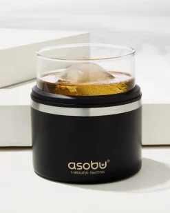 Tommy Bahama Asobu® On the Rocks Glass & Kuzie- Drinkware & Bar|Outdoor Accessories