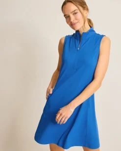 Tommy Bahama Aubrey IslandZone® Mock Dress-Women Dresses