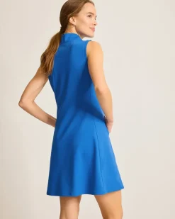 Tommy Bahama Aubrey IslandZone® Mock Dress-Women Dresses