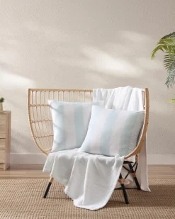 Tommy Bahama Awning Stripe Decorative Pillow- Pillows & Shams