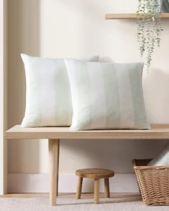 Tommy Bahama Awning Stripe Decorative Pillow- Pillows & Shams