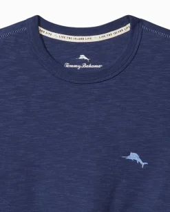 Tommy Bahama Azul Palms Long-Sleeve Lux T-Shirt- T-Shirts|Shirts