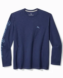 Tommy Bahama Azul Palms Long-Sleeve Lux T-Shirt- T-Shirts|Shirts