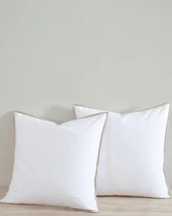 Tommy Bahama Bahama Basic Canvas European Shams - Set of 2- Pillows & Shams