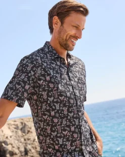 Tommy Bahama Bahama Coast Boozy Nights IslandZone® Shirt- Shirts