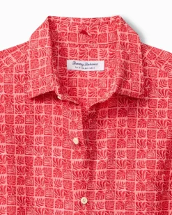 Tommy Bahama Bahama Coast Cozumel Tiles IslandZone® Shirt- Shirts