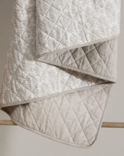 Tommy Bahama Bahama Fronds Reversible 3-Piece Full/Queen Quilt Set- Quilts & Blankets