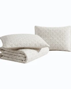 Tommy Bahama Bahama Fronds Reversible 3-Piece Full/Queen Quilt Set- Quilts & Blankets
