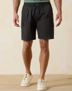 Tommy Bahama Bahama Survivor 8-inch Elastic-Waist Shorts- Shorts