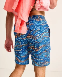 Tommy Bahama Baja Monte Rio Geo 9-Inch Boardshorts- Swim & Boardshorts