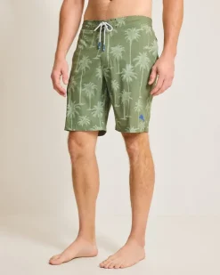 Tommy Bahama Baja Palmero 9-Inch Boardshorts- Swim & Boardshorts