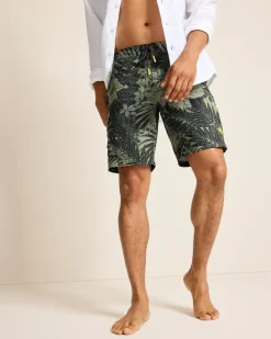 Tommy Bahama Baja Santiago Palms 9-Inch Boardshorts- Swim & Boardshorts
