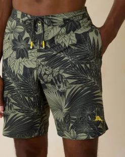 Tommy Bahama Baja Santiago Palms 9-Inch Boardshorts- Swim & Boardshorts