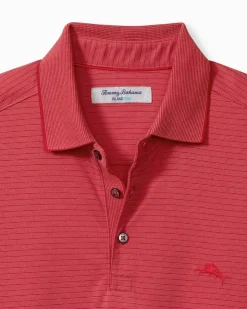 Tommy Bahama Bay Stripe IslandZone® Polo- Polos|Shirts