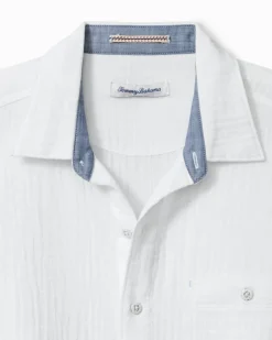 Tommy Bahama Beachside Cotton Cruiser Short-Sleeve Shirt- Shirts