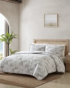 Tommy Bahama Beachway Blooms 3-Piece King Comforter Set- Comforters & Duvets