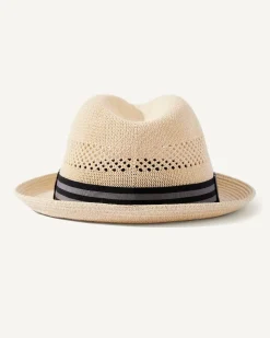 Tommy Bahama Berle Packable Braid Hat- Hats & Caps