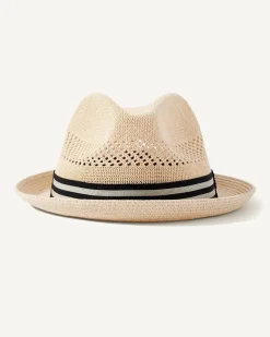 Tommy Bahama Berle Packable Braid Hat- Hats & Caps