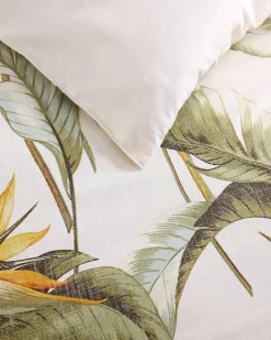 Tommy Bahama Birds of Paradise 5-Piece Full/Queen Comforter Set- Comforters & Duvets