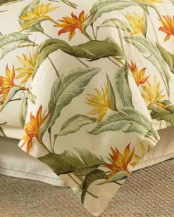 Tommy Bahama Birds of Paradise 4-Piece Queen Comforter Set- Comforters & Duvets