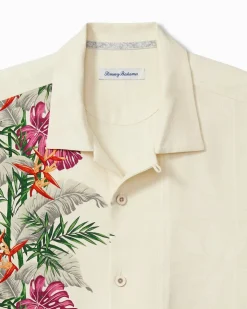 Tommy Bahama Bloom Terrace Silk Camp Shirt- Shirts