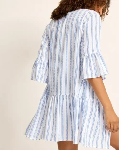 Tommy Bahama Bonita Stripe Coverup Shirt Dress-Women Beach Coverups|Dresses