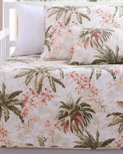 Tommy Bahama Bonny Cove 4-Piece Twin Quilt Daybed Cover Set- Quilts & Blankets
