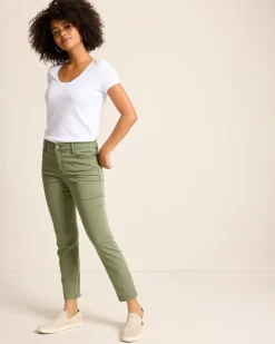 Tommy Bahama Boracay® Beach High-Rise Ankle Jeans-Women Pants & Crops|Jeans
