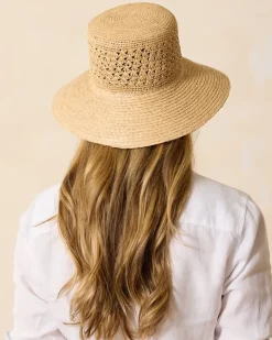 Tommy Bahama Braided Brim Sun Hat-Women Hats & Caps