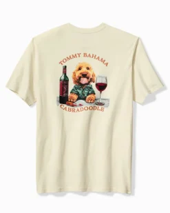 Tommy Bahama Cabradoodle Graphic T-Shirt- T-Shirts|Shirts