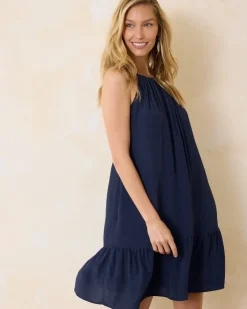 Tommy Bahama Calypso Crepe Coverup Dress-Women Beach Coverups|Dresses