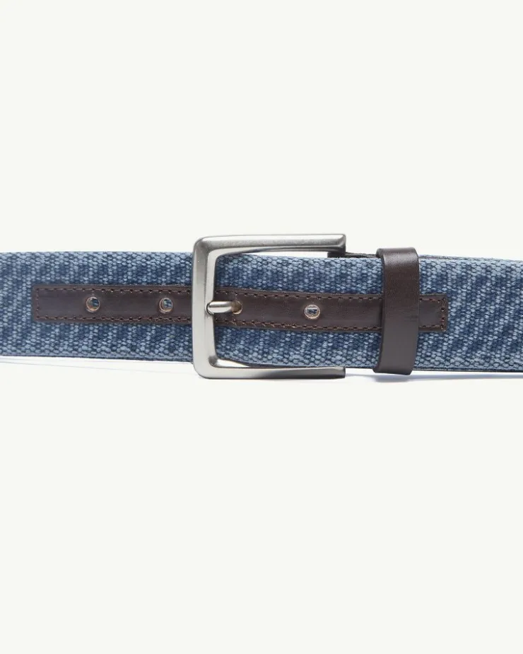 Tommy Bahama Canvas Webbed Belt- Belts