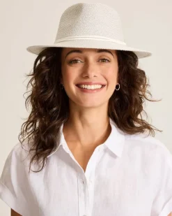 Tommy Bahama Canwell Mid-Brim Safari Hat-Women Hats & Caps